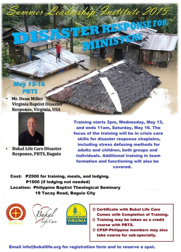 Disaster Response 2015